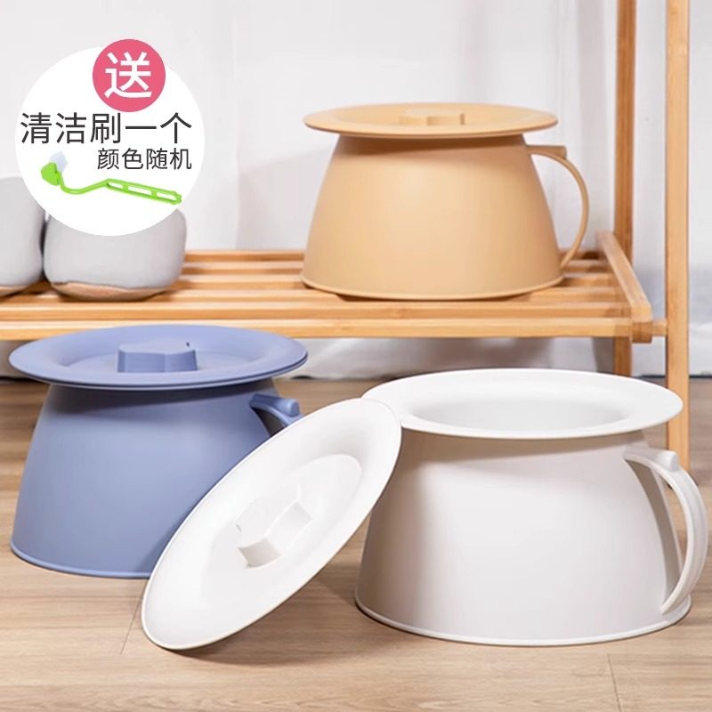 痰盂尿壶尿盆尿桶夜壶女家用卧室带盖大人儿童小婴儿男女宝宝便盆