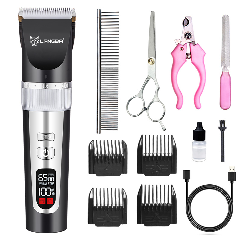 狼霸狗狗剃毛器专业宠物电推剪泰迪金毛大型犬猫狗电推子兔子剪毛