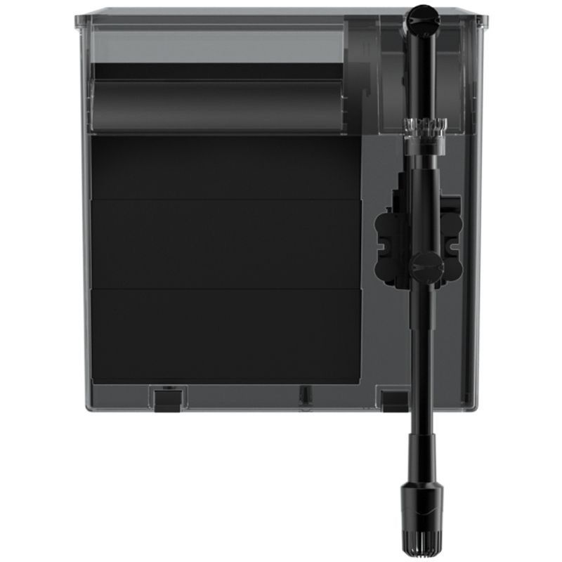 壁挂式过滤器静音鱼缸三合一净水瀑布式过滤盒水循环除油增氧吸粪