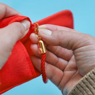 红包封2024新款创意斜挎挂绳利是封个性生日满月布艺万元红包布袋