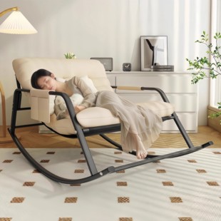 摇摇椅躺椅家用午休可躺可睡阳台休闲椅子懒人沙发椅客厅双人摇椅