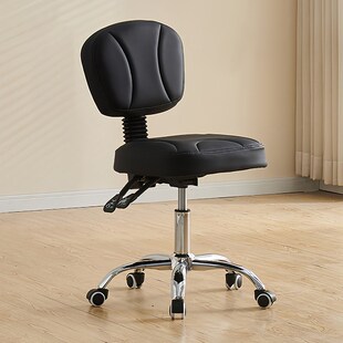 牙科医生椅口腔医师马鞍椅美甲师美容院专用椅子升降带靠背大工凳