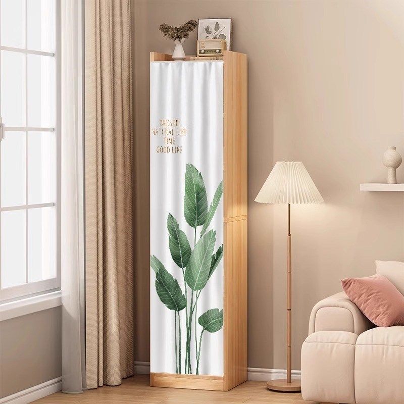 柜子遮挡帘无门衣柜书柜储物窄柜立柜书架置物架杂物遮丑防尘布帘,居家布艺,门帘,淘宝优惠券,粉丝福利购,淘宝优惠卷