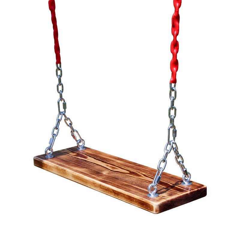 荡秋千室外大人儿童户外吊绳加粗麻绳庭院坐板木板实木吊椅室内