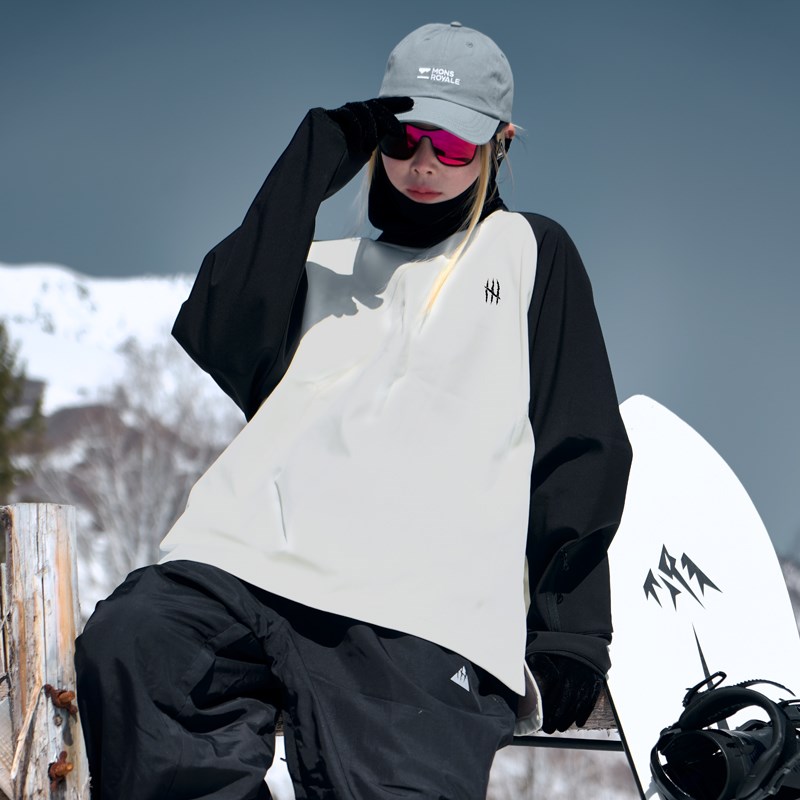 【室内滑雪服】APVCX滑雪服 滑雪卫衣男女同款雪地服加绒防水卫衣