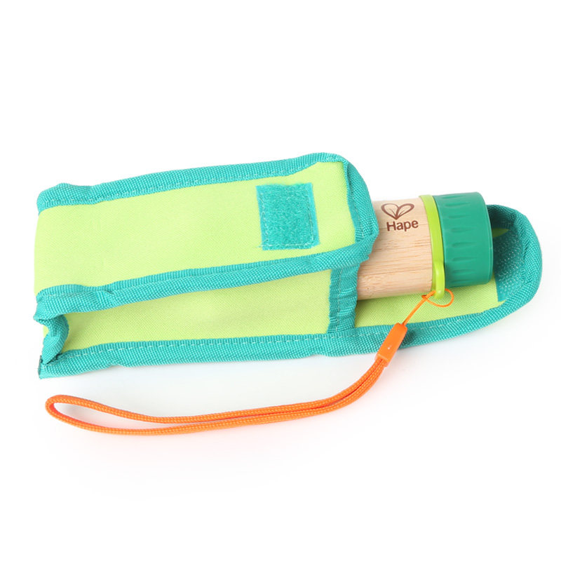 Hape户外望远镜8倍镜男女孩小学生儿童宝宝玩具可调焦距清晰视野