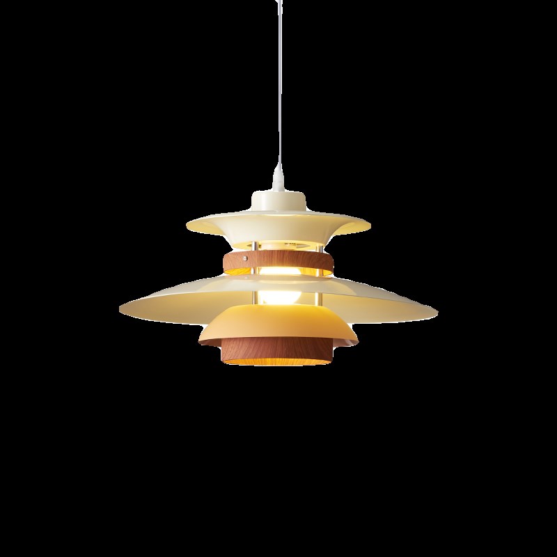 丹麦餐厅吊灯设计师款灯具北欧艺术飞碟灯PH5吊灯创意餐桌吧台灯