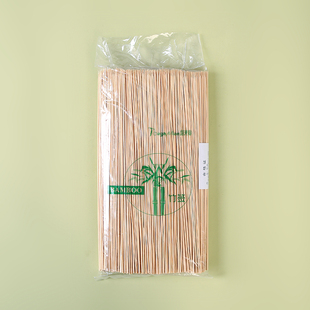 塔夫曼一次性烧烤竹签25cm*3.0mm炸串串香工具烤肉签子钵钵鸡