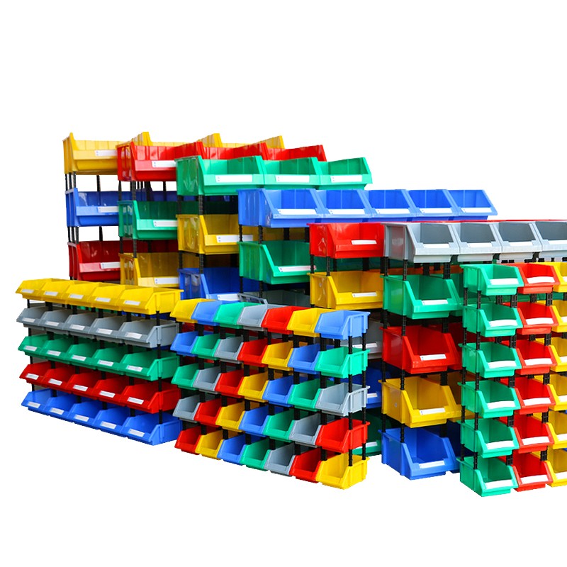 超市货架展示陈列架斜口箱展示架橱窗商品展柜落地自由组合展示柜