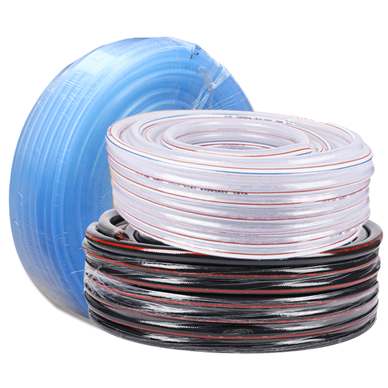 牛筋水管软管家用4分6分1寸花园塑料透明软管防晒抗冻浇花洗车管