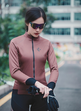 思帕客新秋冬季防风保暖骑行服长袖女公路自行车加厚骑行夹克SPK