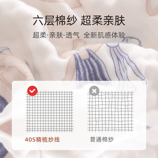 婴儿浴巾新生超软全棉a类纯棉纱布可穿可裹儿童专用浴袍带帽斗篷