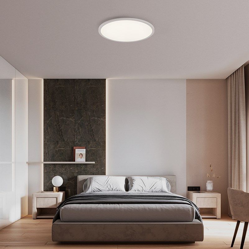 悬浮超薄圆形简约全光谱防蓝光护眼学习书房卧室儿童房 LED吸顶灯,家装灯饰光源,护眼吸顶灯,淘宝优惠券,粉丝福利购,淘宝优惠卷