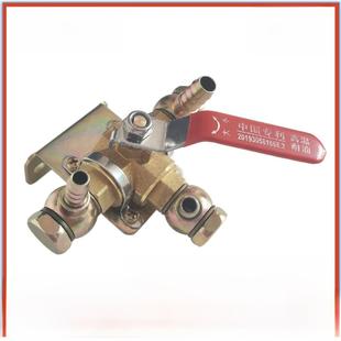 货车主副油箱加热器预热器加热开关六通阀门转换手动开关三通球阀
