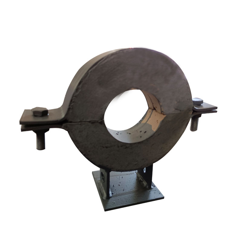 直销dn1蒸汽管道滑动导向支架镁钢蛭石管托隔热支座架空支管座