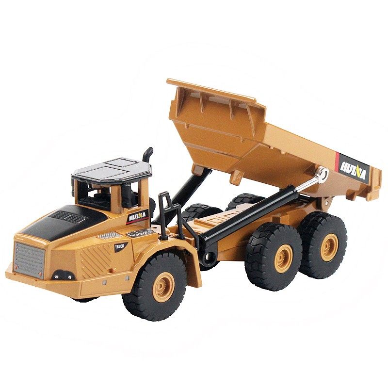 仿真全合金挖掘机推土机铲车压路机翻斗车男孩手动工程车