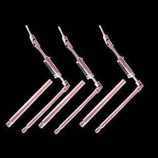 自动锁螺丝机送料机夹头锁嘴传动万向轴挂批头固定件小间距