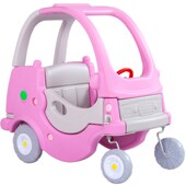四轮小房车淘气堡公车滑行助力学步车幼儿园房车儿童游戏车