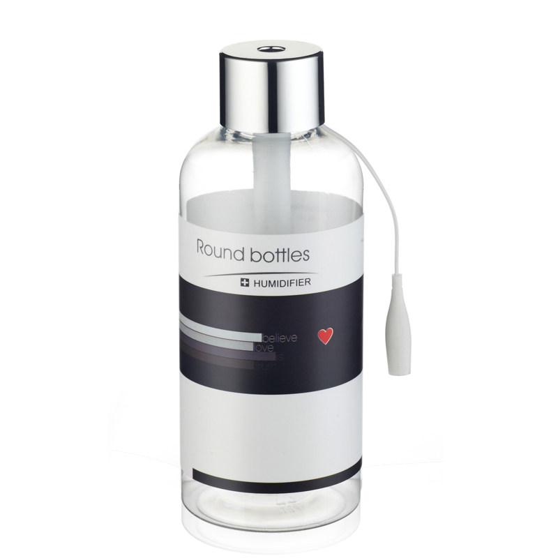 矿泉水瓶U车载加湿器迷你小办公室家用静音喷雾便携式创意礼品