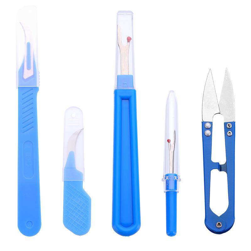 彩色塑料柄锋利拆线刀 手工缝纫十字绣工具扣眼刀拆线器套装,居家布艺,针,淘宝优惠券,粉丝福利购,淘宝优惠卷