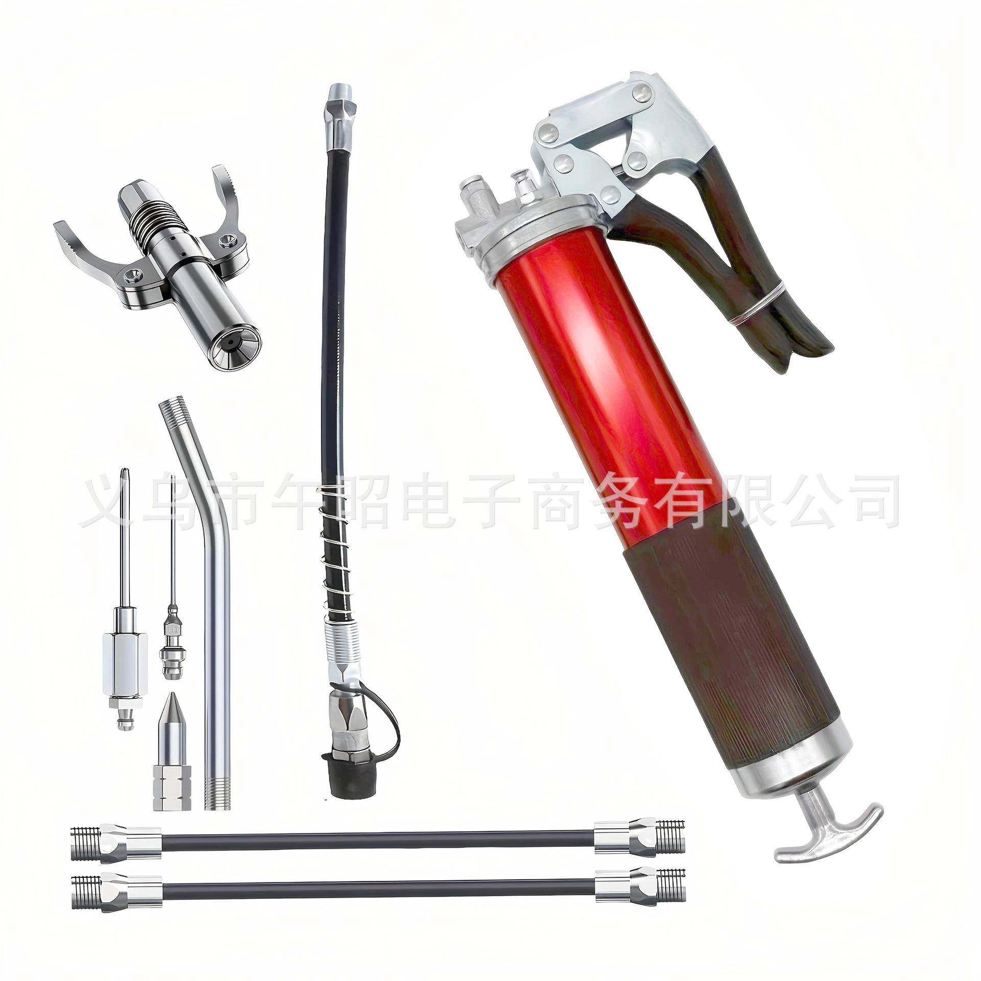 跨境爆款厂家黄油枪 省力型压杆式注油器 高压手动黄油枪套装,汽车零部件/养护/美容/维保,黄油枪,淘宝优惠券,粉丝福利购,淘宝优惠卷