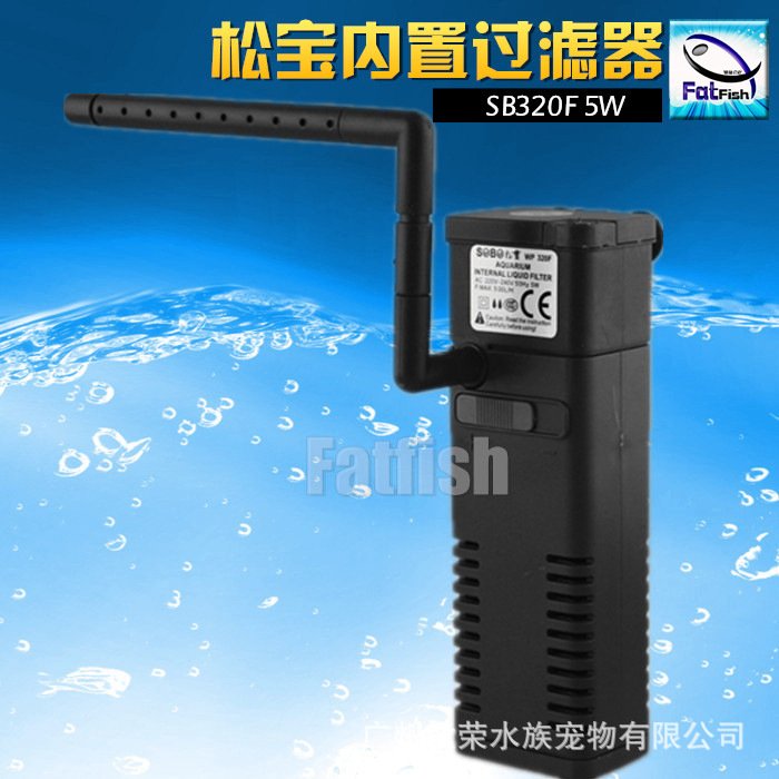 SOBO松宝WP-320/330/340/350F内置过滤器过滤设备水族过滤器