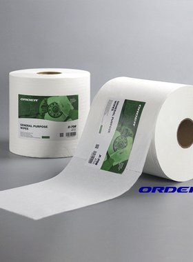 ORDER 白色多功能大卷纸吸油吸水 工业无尘擦拭纸 擦拭布