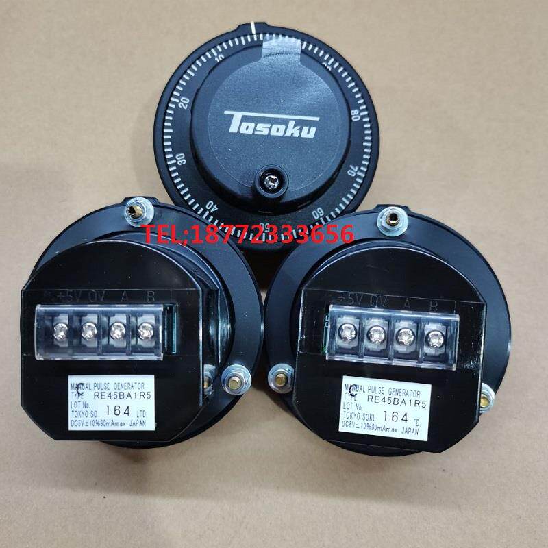 东侧电子手轮脉冲手摇轮RE45BA1D5 1R5面板手轮RE45BA2R1 RE45T