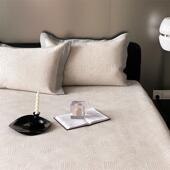 A类抗菌凉感冰丝凉席 三件套 空调软席子可水洗机洗床笠款 夏季 新款