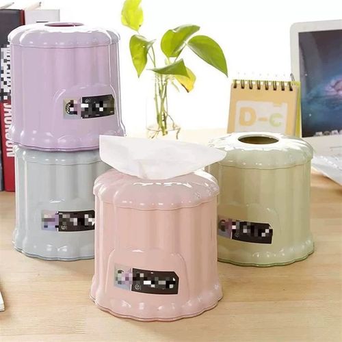 创意纸巾盒桌面卷纸筒圆筒学生宿舍桌面笔筒客厅家用卷纸盒塑料