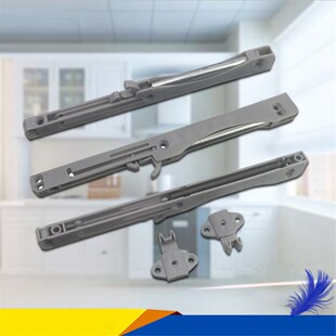 抽屉滑轨多功能阻尼器自动缩进趟门缓冲器消音静音缓冲自动配件套