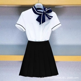 5503足浴足疗工作服摆裙空姐装女套装性感沐足技师服酒店前台工衣