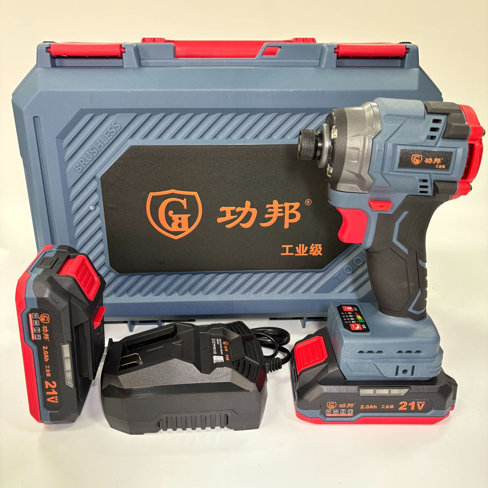 功邦工业级工具(工厂)功邦无刷起子机(真实2000电芯)