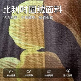 仿剑麻地垫入户门垫进门外家用玄关地毯新中式轻奢高级感2025新款