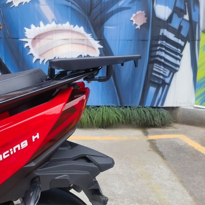 适用光阳H150尾架货架X150尾翼行李架RKS150尾箱架改装加厚后备箱