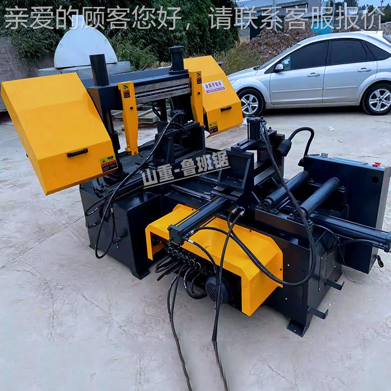 厂锯家直供GX42效2GZK42288床 双立柱转角锯床 金属管带锯床高切