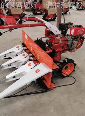 四轮PSI轴连割积晒机 大面油收菜花割晒机 茴割香割晒机