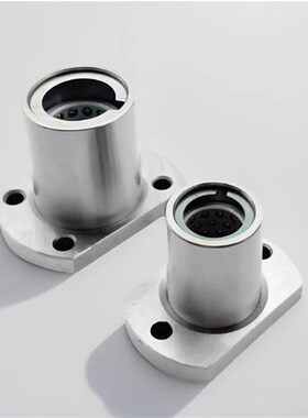 线性滚珠衬套椭圆法兰LBHC/LBHCW 6 8 10 12 16 20