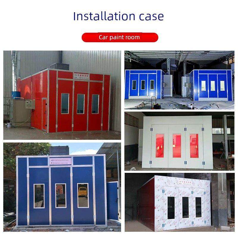 汽车烤漆房环保防火家具烤漆房高温烤漆房钣金烤漆厂直销