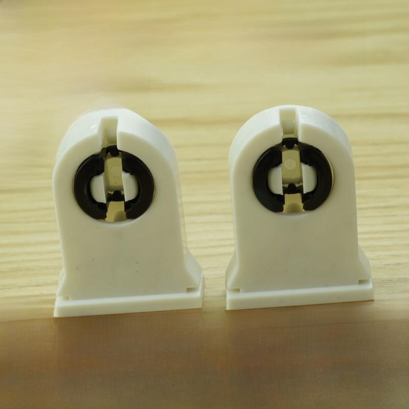 T8支架头灯头头Led灯管灯头灯头灯脚荧光灯老式配件灯管支架脚