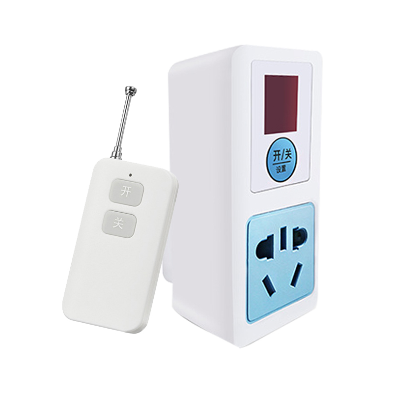智能无线遥控开关远程控制电源器水泵大功I率220v插座家用免布线