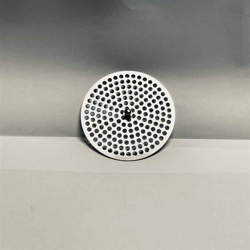 地漏盖子30g4不锈钢圆形下水道浴室卫生间毛发头发过滤网片带提手