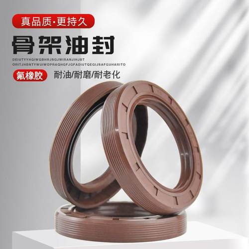 进口氟胶TC骨架油封10*16/18/19/20/22/24*4/5/6/7/8耐油耐腐蚀