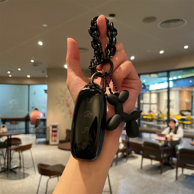 适用于腾势d9钥匙套腾势n7/n8新能源车高档男女全包遥控24款壳扣