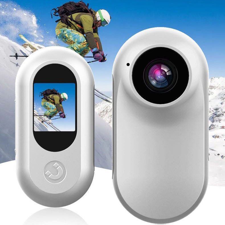 宠物视角猫咪狗摄像头挂颈记录仪骑行录音录影防抖动物运动相机项