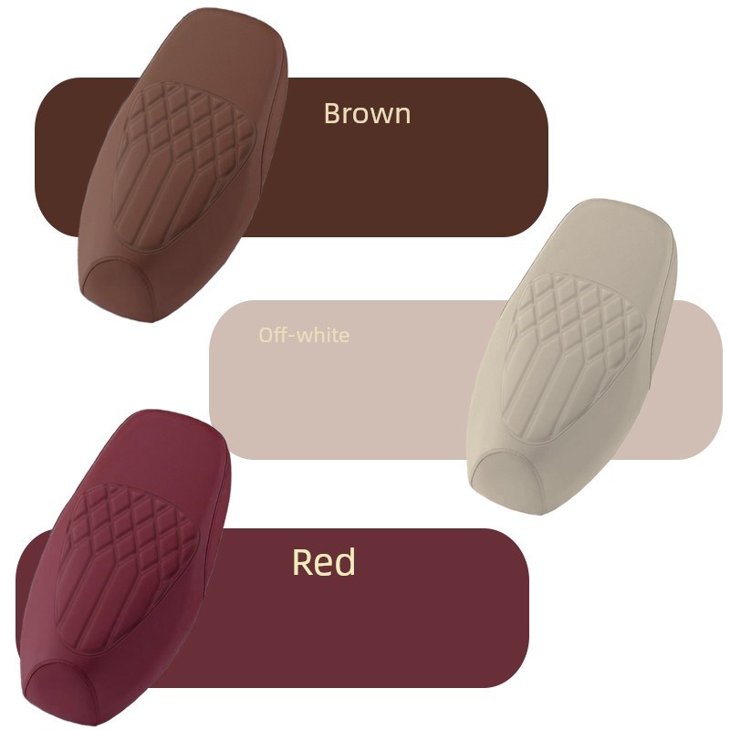 适用于9号Fz110电动汽车菱形真皮座垫保护防水减震座套F110分体式