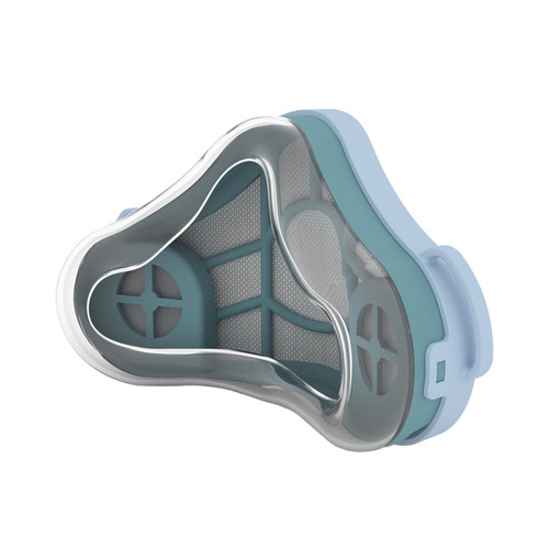 第呼吸阀定向排气防尘鼻罩工业打磨电焊鼻子保暖透气女款口罩