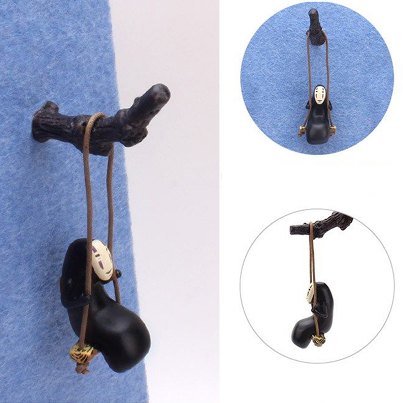 可爱无脸男冰箱贴车载挂件挂件摆件冰箱装饰玩具照片墙磁铁装饰