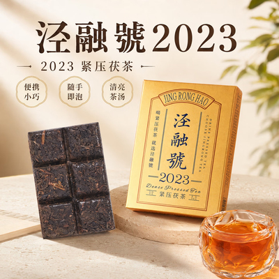 陕西泾阳茯茶独立小块茶6小块30g