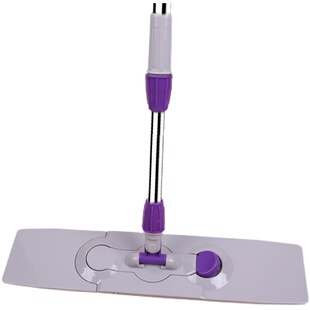 大号平板拖把架子免洗棉线客厅不锈钢伸缩杆子套式一拖净拖布配件